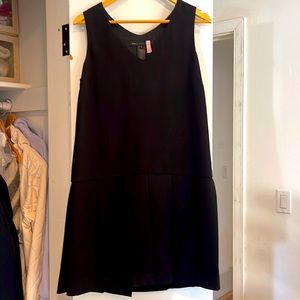 Marc by Marc Jacobs dropped waist black dress.